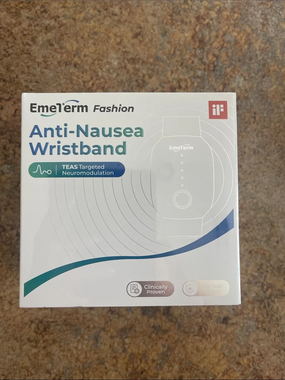 EmeTerm Fashion FDA-Cleared Relieve Nausea Wristband